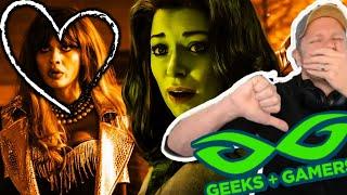 Geeks and Gamers DESTROYED  She Hulk Actor Jameela Jamil FTW