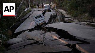 Series of deadly earthquakes hit Japan