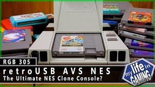 retroUSB AVS NES  RGB305  MY LIFE IN GAMING