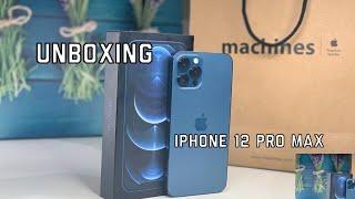 IPHONE 12 PRO MAX UNBOXING + SETUP + ACCESSORIES + CAMERA TEST