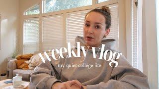 WEEKLY COLLEGE VLOG hangout with me please… 