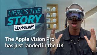 The Apple Vision Pro has just landed in the UK