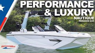 Worlds Best Wakesurf Boat  2023 Nautique G25 Paragon  MarineMax Sail and Ski Austin