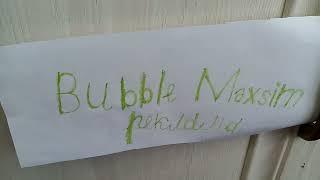 Две рекламные заставки Bubble Maxsim весна 2022