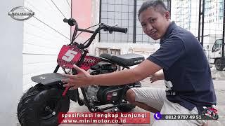 Model baru  Mini Motor Untuk Semua Umur - Norton 105cc 4 tak 1.5 Pk