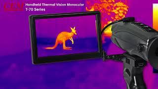 CEM Global Night Vision Thermal Imaging Monocular for hunting