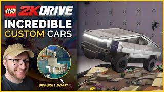 You Wont Believe These INCREDIBLE Custom Cars in LEGO 2K Drive
