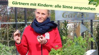 Gärtnern mit Kindern Alle Sinne ansprechen  MDR Garten