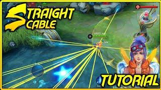 BASIC STRAIGHT CABLE TUTORIAL STEP BY STEP  FANNY DAISUKE MOBILE LEGENDS