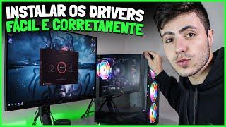 DRIVERS NO PC DA FORMA CERTA E FÁCIL