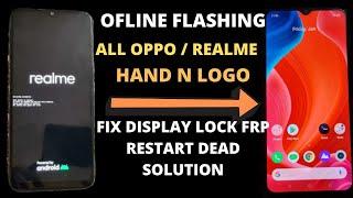 How To Oppo Realme OFLINE Flashing  All Oppo Realme MTK Mobiles Free Flash By Unlock Tool