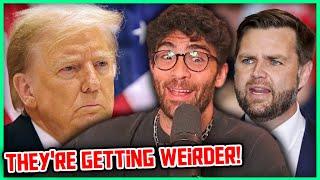 Trump & Vance Keep BUNGLING Interviews  Hasanabi Reacts