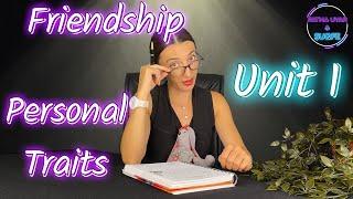 8. Sınıf LGS İngilizce Unit - 1 - Friendship “ Personal Traits “ LGS ipuçları - Fatma UYAR & ŞuQfe