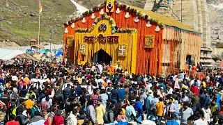 kedarnath yatra live update  kedarnath yatra update today  kedarnath yatra crowd today  kedarnath