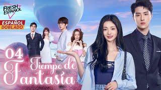 Doblado ESP Tiempo de Fantasía EP04  ¿Empecé a vivir con el CEO? ¡Romance Fantástico y Dulce