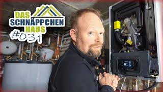 GAS HEIZUNGSANLAGE installiert & erklärt  SCHNÄPPCHENHAUS #031  Home Build Solution