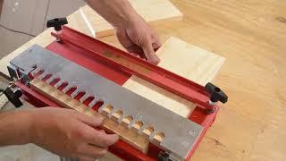 MLCS Woodworking Dovetail Jig Set Up and Use