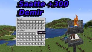 5 Dakikada Kolay Demir Farmı Nasıl Yapılır. Minecraft Demir Farmı#minecraft #minecraft farm