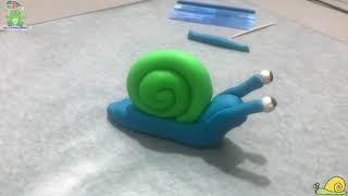  Caracol de plastilina 