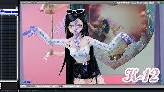 Animating Melanie Martinez K-12 - Show and Tell  MMD Motion Trace Tutorial