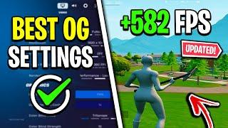 The Best OG Fortnite Settings - FPS Boost Colorblind Modes Stretched Res