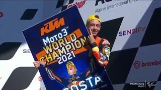 PEDRO ACOSTA NEW MOTO3 WORLD CHAMPION