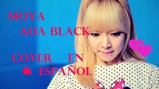 MOYA - AOA BLACK Cover Español Latino