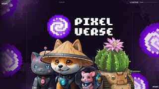 Pixelverse Tap To Earn Offcial 100% Trusted Airdrop Bybit & Bitget Supported Project  Crypto Gobi