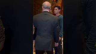 Boxing Fan disrespects Ryan Garcia’s girl and a fight almost breaks out inside the aria casino