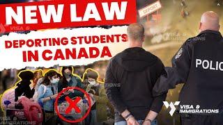International students face Deportation from Canada due to new rules  CIC NEWS MAY 2024