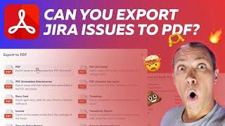 How to Export Jira Issues to PDF for Invoicing and Collaboration  Atlassian  Unsolicited Feedback