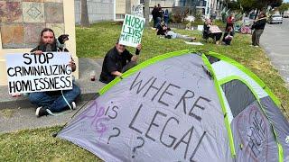 Right 2 Rest HOMELESS to HOUSED 2 year struggle protest interview