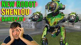 OMG New Robot SHENLOU will be a problem... War Robots Gameplay