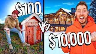 $100 VS $10000 CABIN HOTELS
