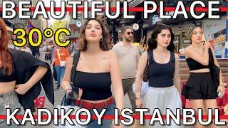 TurkiyeIstanbul Asian Side KadikoyFake MarketRestaurantsFashion MarketShopsPob WalkingTour4K