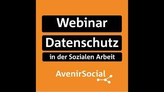 Webinar Datenschutz in der Sozialen Arbeit mit Peter Mösch