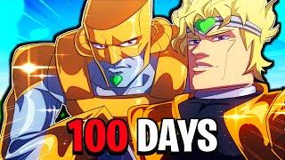 Spending 100 Days As Dio In AUT Roblox