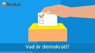 Vad är demokrati? Samhällskunskap - www.binogi.se