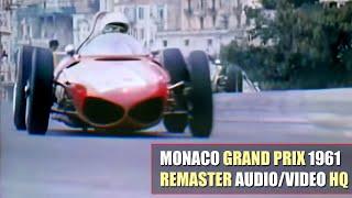 HQ F1 1961 Monaco Grand Prix Circuit de Monaco Highlights REMASTER AUDIOVIDEO