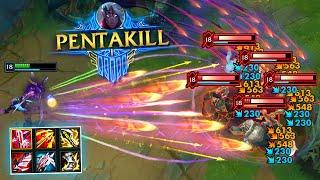 15 Minutes SATISFYING PENTAKILL MOMENTS in League of Legends