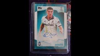 DECO TOPPS BOX BREAK AUTO ALEX SANDRO - UNBOXING GOLD BOX TOPPS AUTO GOSENS by OCTOPUS SOCCER CARDS