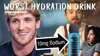 PRIME HYDRATION Logan Paul & KSI made the worst hydration drink.  Just colored water 