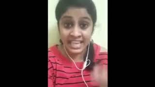 Tamil girl angry speech ‼️ beautiful hot girl sexy saree insta live  hot face expression @ ONE ACT