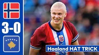 Norway vs Kosovo highlights 3-0 Erling Haaland hat trick goals