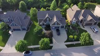 Aerial Shot of Residential Neighborhood - DRONE SHOT FOOTAGE FREE STOCK VIDEO HD