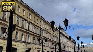 Web of the city sky St.Petersburg 08152021 8K video quality