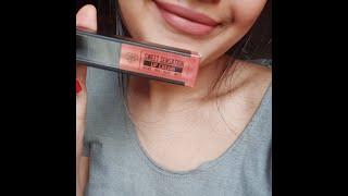 *NEW* PAC SWEET SENSATION LIP CREAM SWATCH AND REVIEW