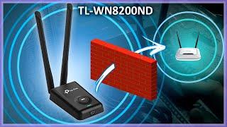 Adaptador Wifi para longas distâncias - TP-link TL-WN8200ND Unboxing com testes