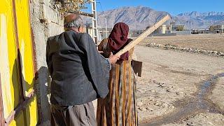 Bride and father-in-law fighting