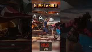 Homelander VERY FIRST Brutality Combo in Mortal Kombat 1